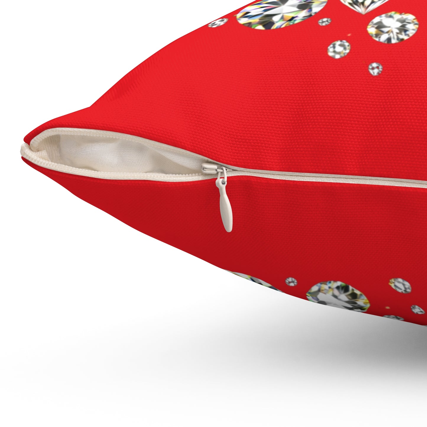 Glam Red Pillow – "I'm Doing Me" High Heel Decorative Throw Pillow