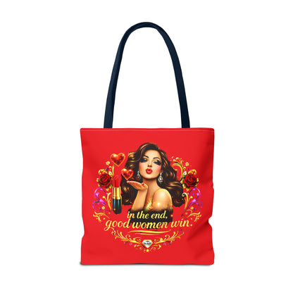 Good Women Win Tote Bag — Brunette