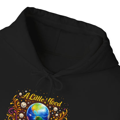 Earth Mama Hoodie - 'Let Little More Love Universe' Eco Vibe Graphic Hoodie