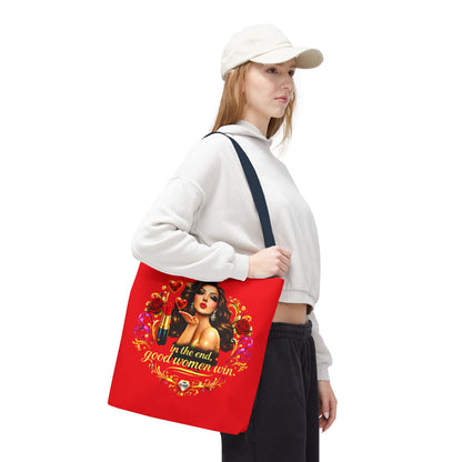 Good Women Win Tote Bag — Brunette