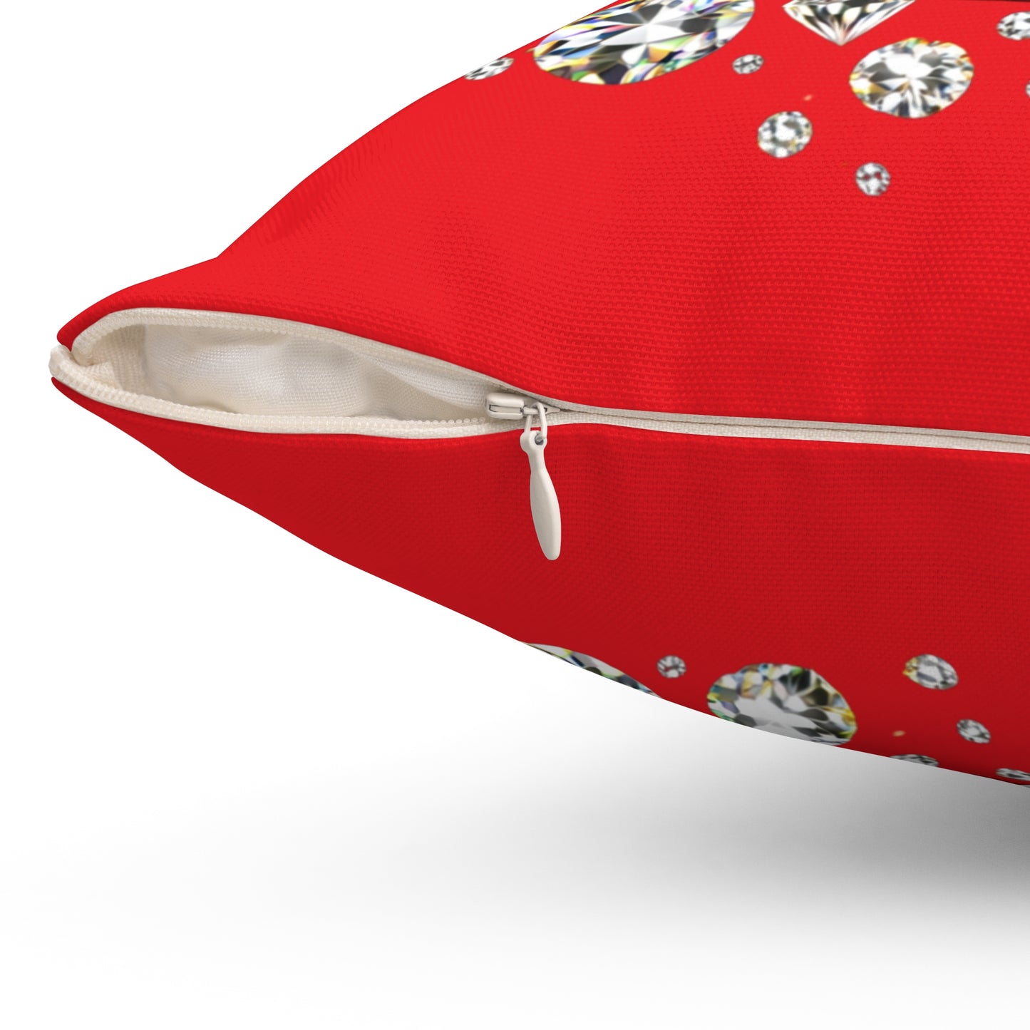 Glam Red Pillow – "I'm Doing Me" High Heel Decorative Throw Pillow