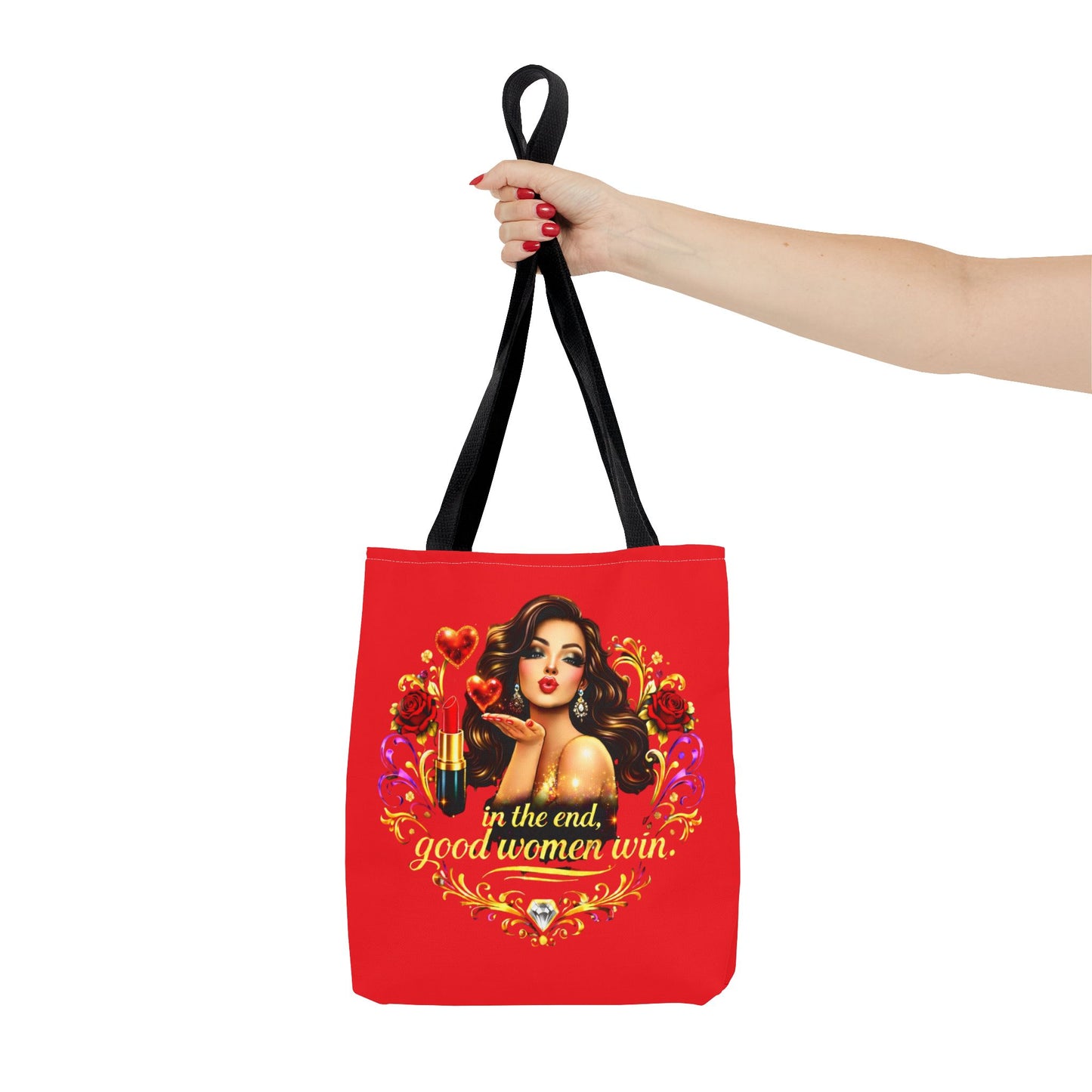 Good Women Win Tote Bag — Brunette