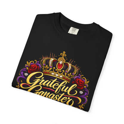 Grateful Gangster Graphic T-Shirt — Vintage Crown Script Tee