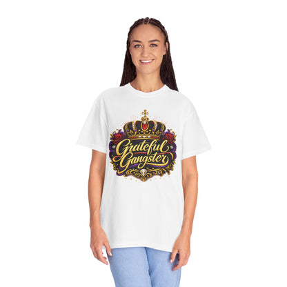 Grateful Gangster Graphic T-Shirt — Vintage Crown Script Tee