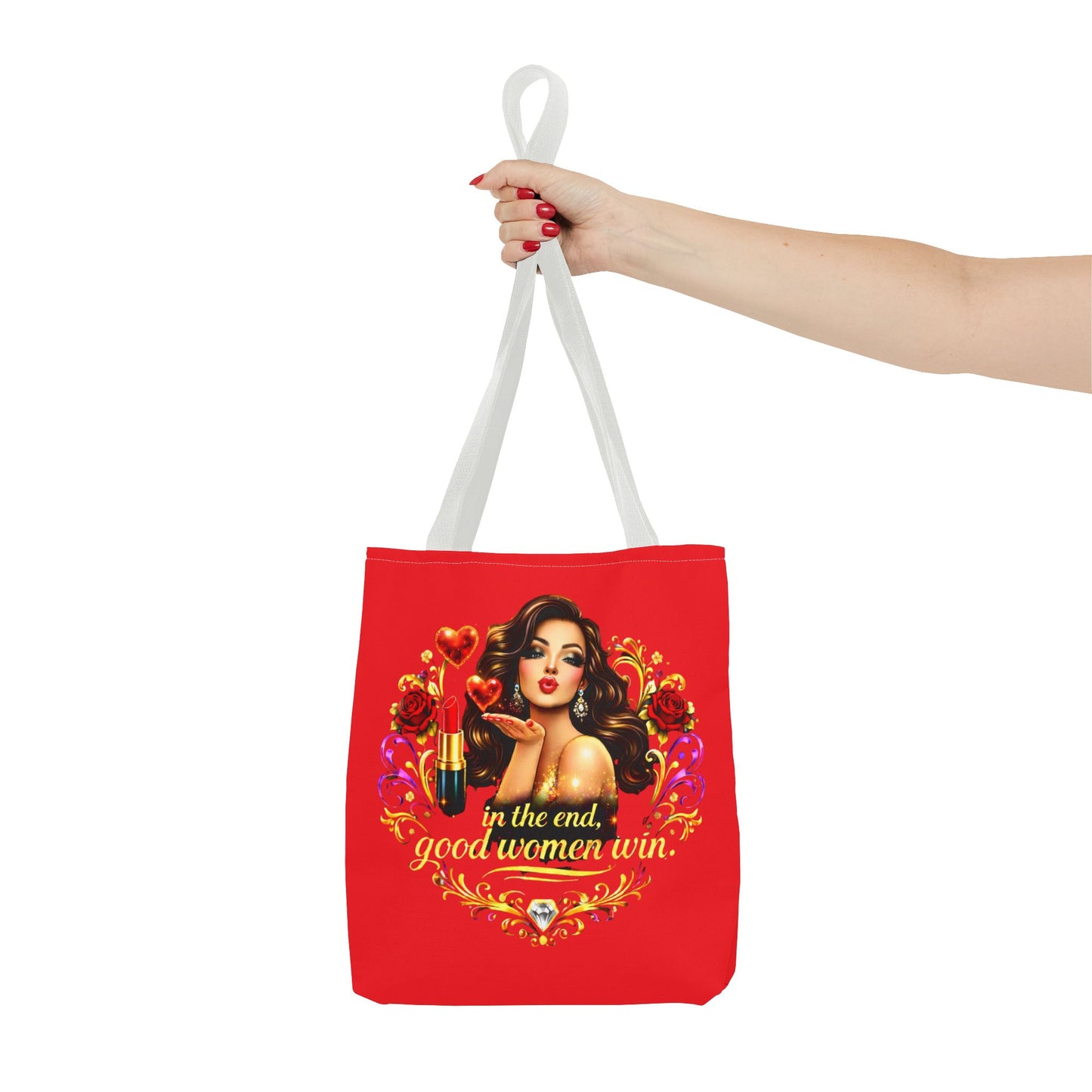 Good Women Win Tote Bag — Brunette