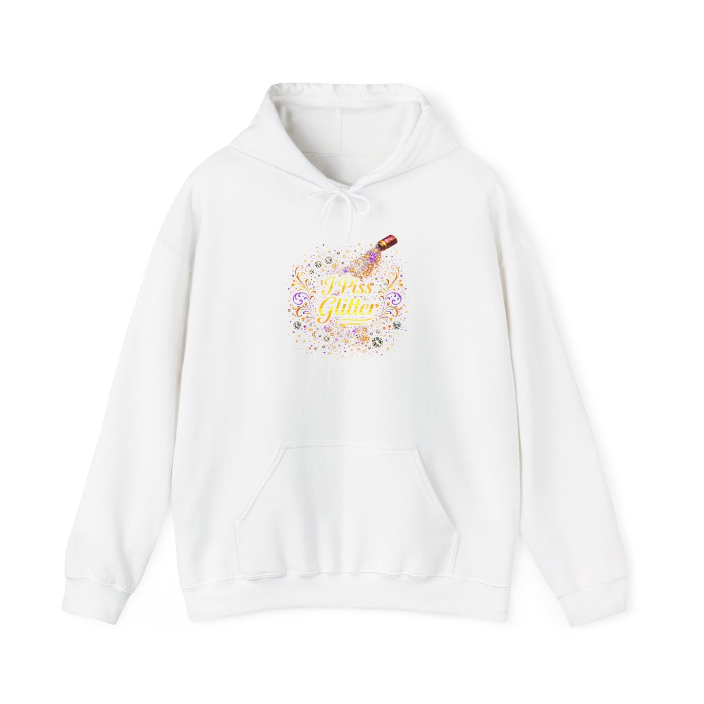 Hoodie — Wine & Flowers "Wine O'Clock" Floral Graphic