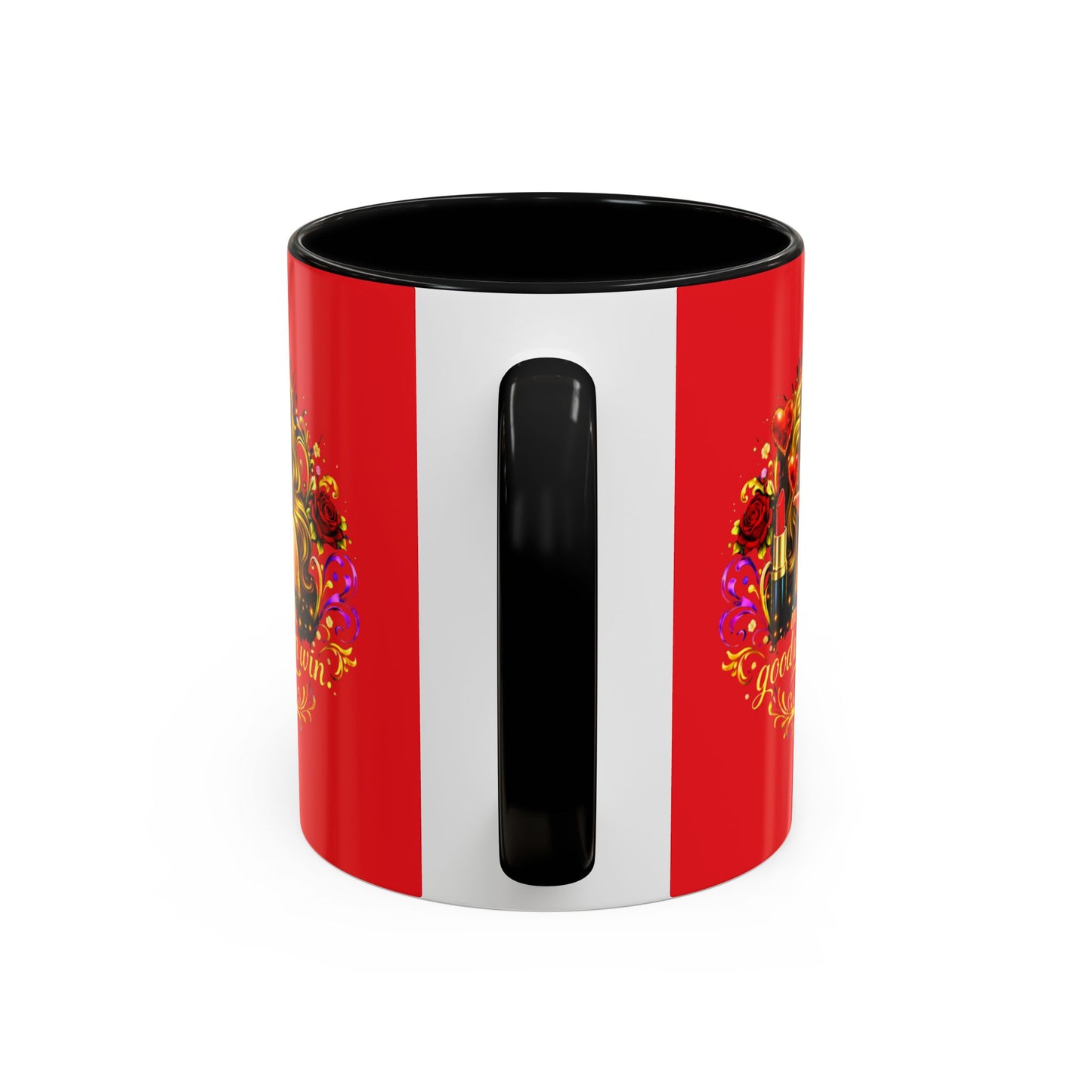 Coffee Mug — “In the End, Good Women Win” BLONDE Retro Glam Accent Mug (11/15 oz)