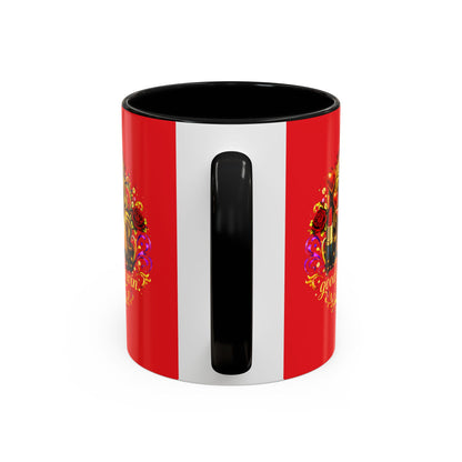 Coffee Mug — “In the End, Good Women Win” BLONDE Retro Glam Accent Mug (11/15 oz)