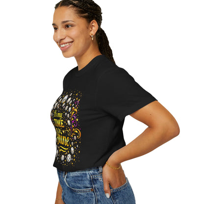 “It’s My Time to Shine” Graphic T-Shirt — Inspirational Sparkle Tee