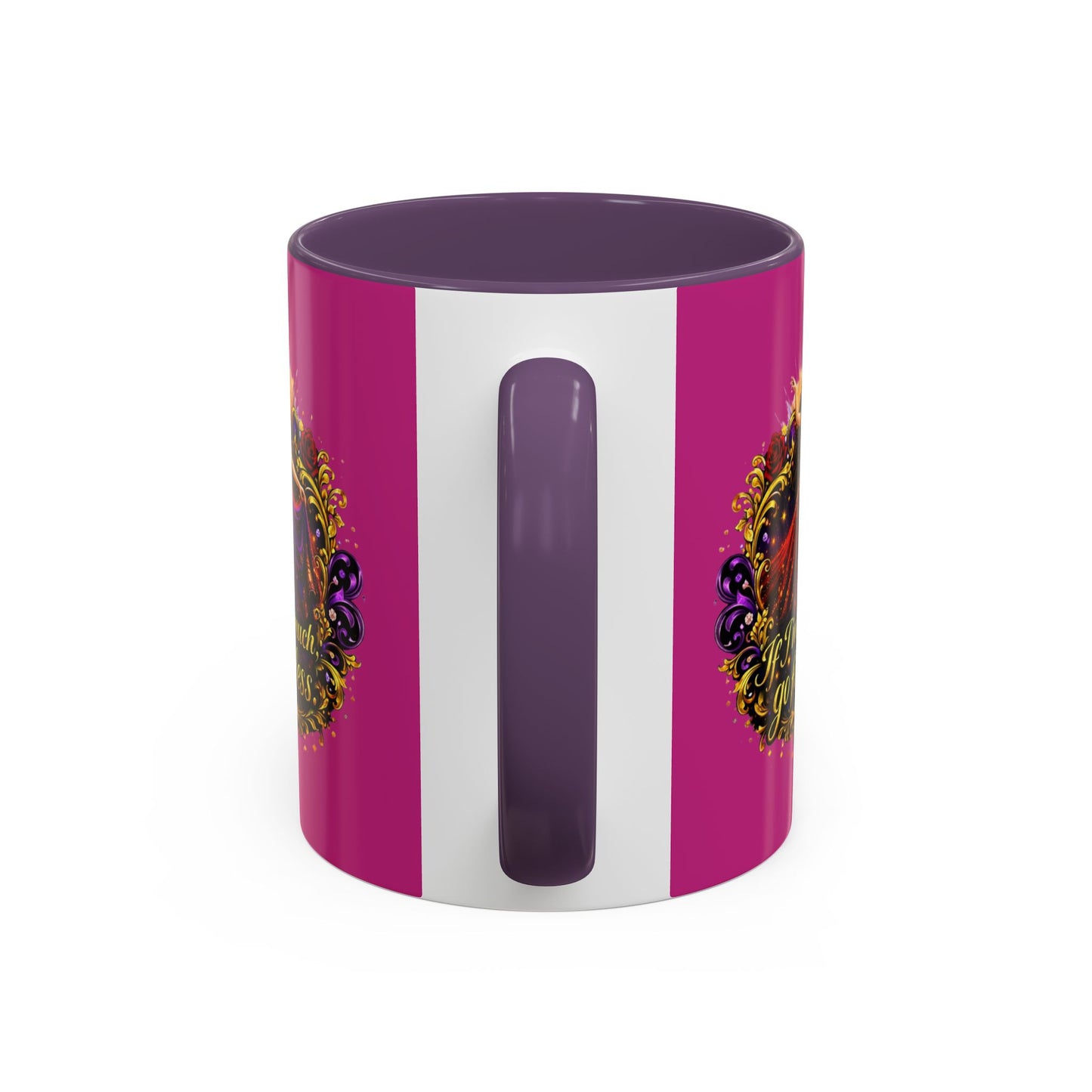 Coffee Mug — 'If I'm Too Much, Go Find Less' Brunette