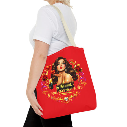 Good Women Win Tote Bag — Brunette