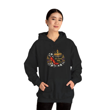 Hoodie — 'I'm Doing Me' High Heel Crown Graphic Hooded Sweatshirt