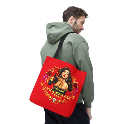 Good Women Win Tote Bag — Brunette