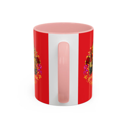 Coffee Mug — “In the End, Good Women Win” BLONDE Retro Glam Accent Mug (11/15 oz)