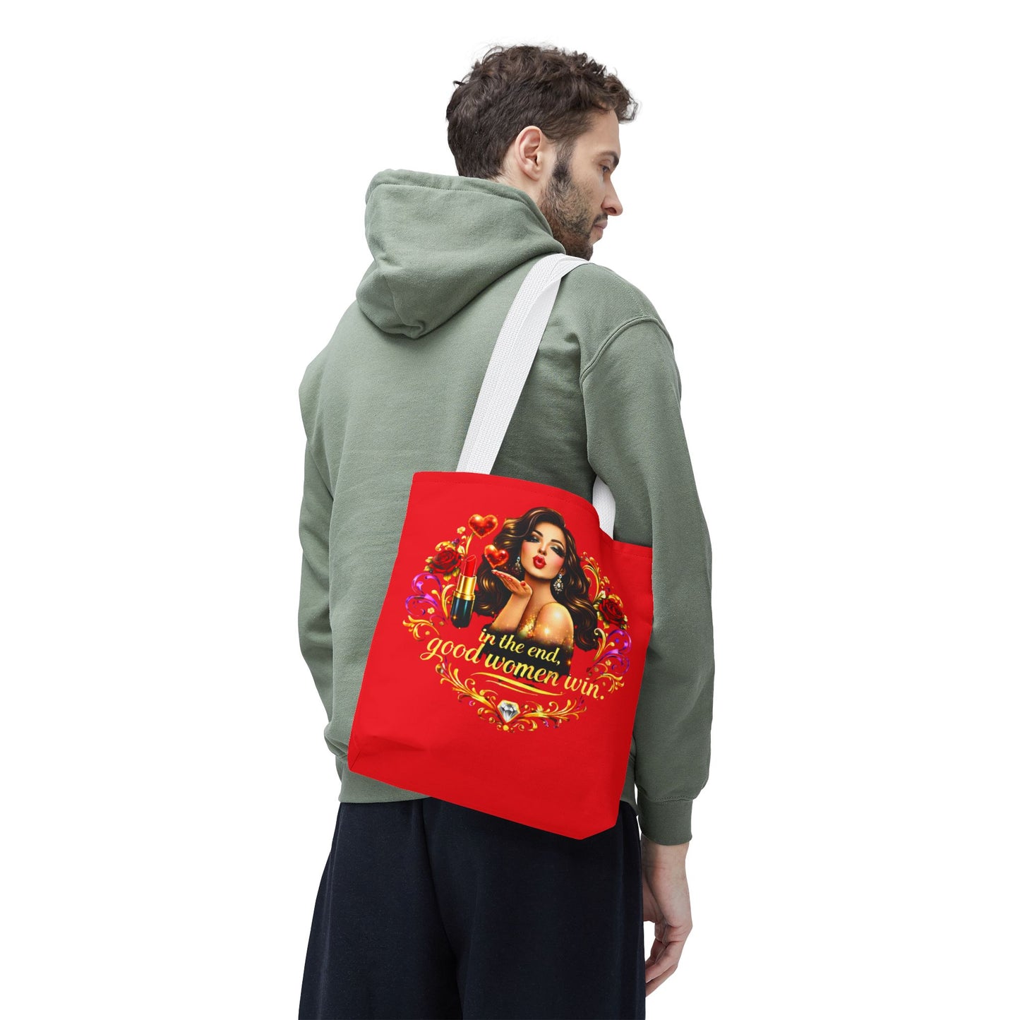 Good Women Win Tote Bag — Brunette