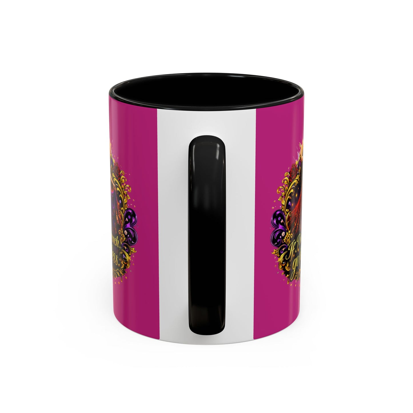 Coffee Mug — 'If I'm Too Much, Go Find Less' Brunette