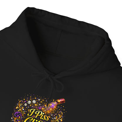Hoodie — Wine & Flowers "Wine O'Clock" Floral Graphic