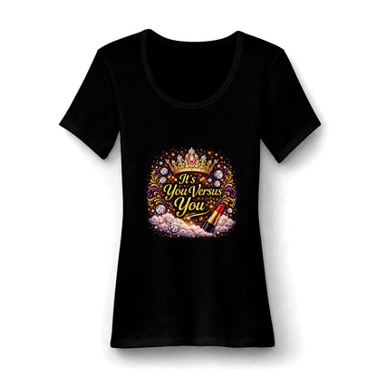 Women's V.I.T. Rib Scoop Neck Tee
