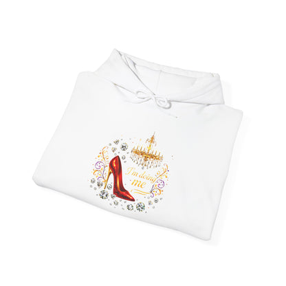 Hoodie — 'I'm Doing Me' High Heel Crown Graphic Hooded Sweatshirt