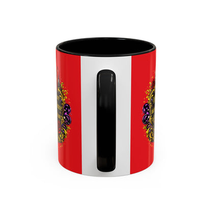 Coffee Mug — "May All Women Have the Confidence of a Mediocre Man" Red Accent