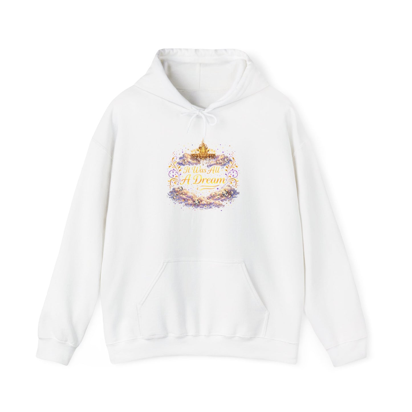 Hoodie — 'Be Still & Know' Floral Crest Cozy Pullover
