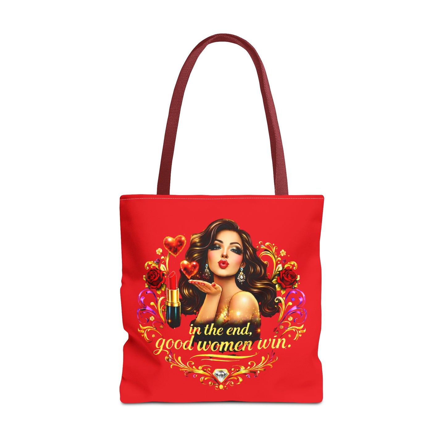 Good Women Win Tote Bag — Brunette