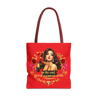 Good Women Win Tote Bag — Brunette