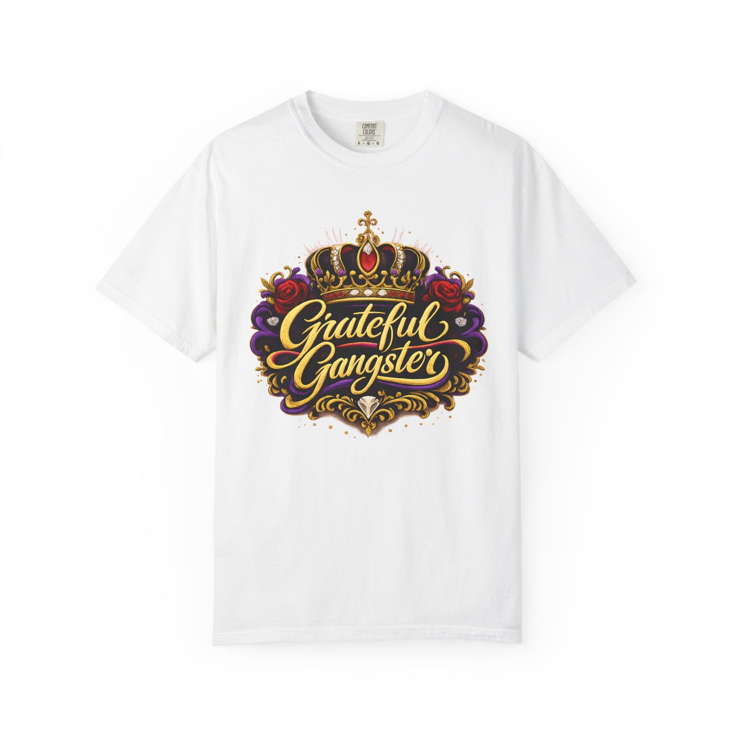 Grateful Gangster Graphic T-Shirt — Vintage Crown Script Tee