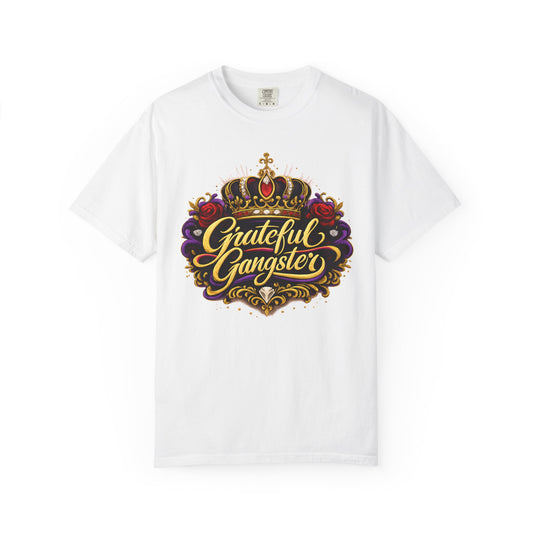 Grateful Gangster Graphic T-Shirt — Vintage Crown Script Tee
