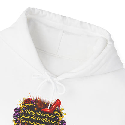 Halloween Floral Hoodie with 'This Will Be Fine' Skull Design