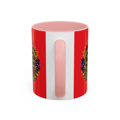Coffee Mug — "May All Women Have the Confidence of a Mediocre Man" Red Accent