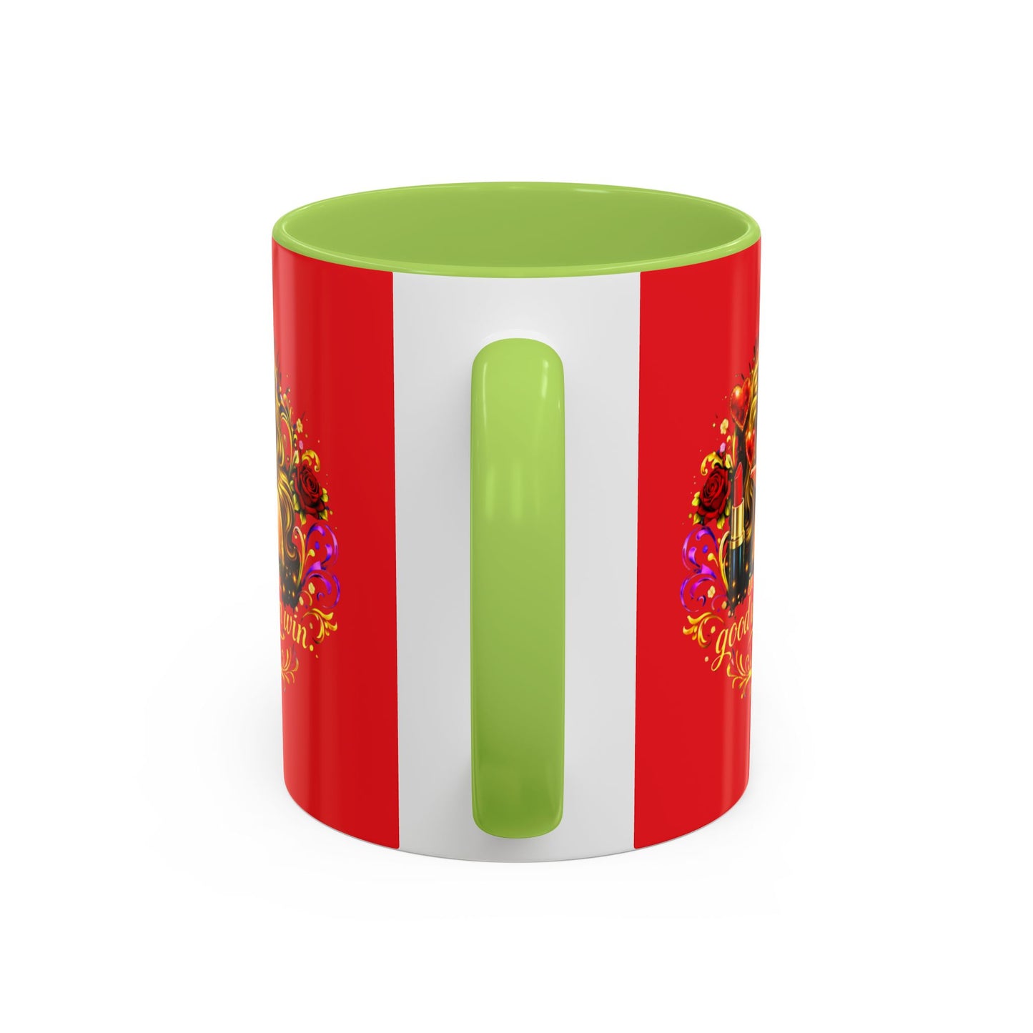 Coffee Mug — “In the End, Good Women Win” BLONDE Retro Glam Accent Mug (11/15 oz)
