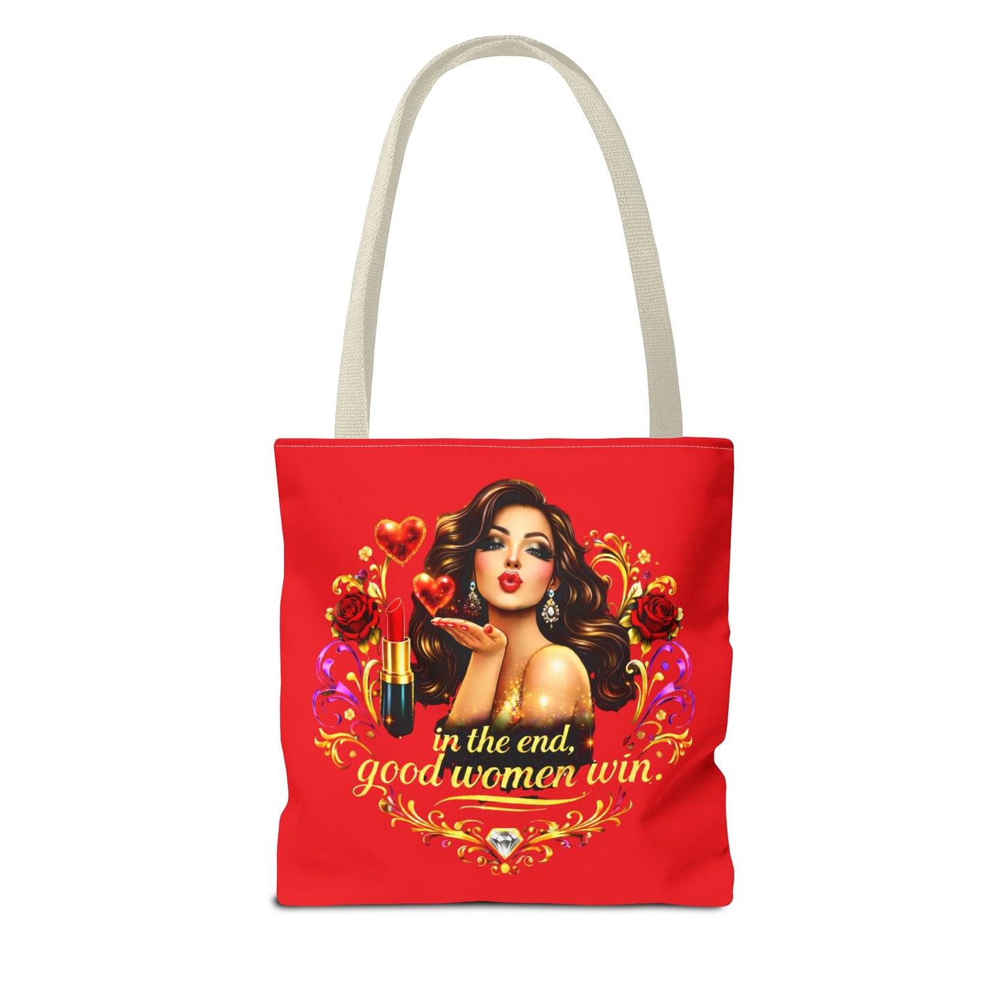 Good Women Win Tote Bag — Brunette