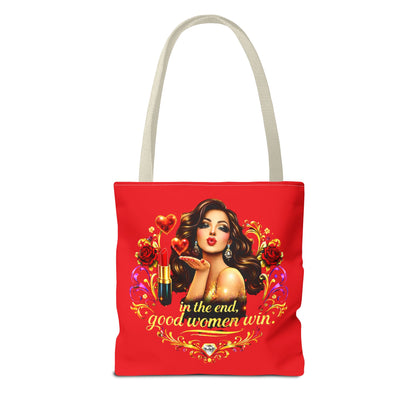 Good Women Win Tote Bag — Brunette