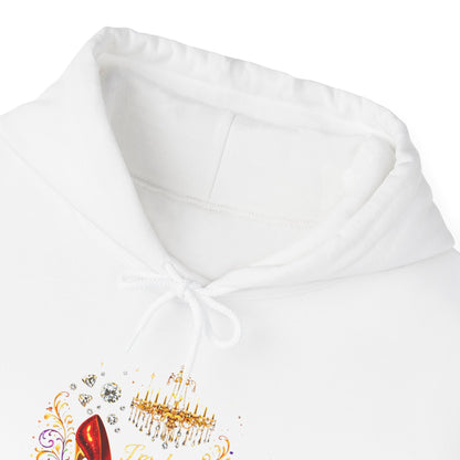 Hoodie — 'I'm Doing Me' High Heel Crown Graphic Hooded Sweatshirt