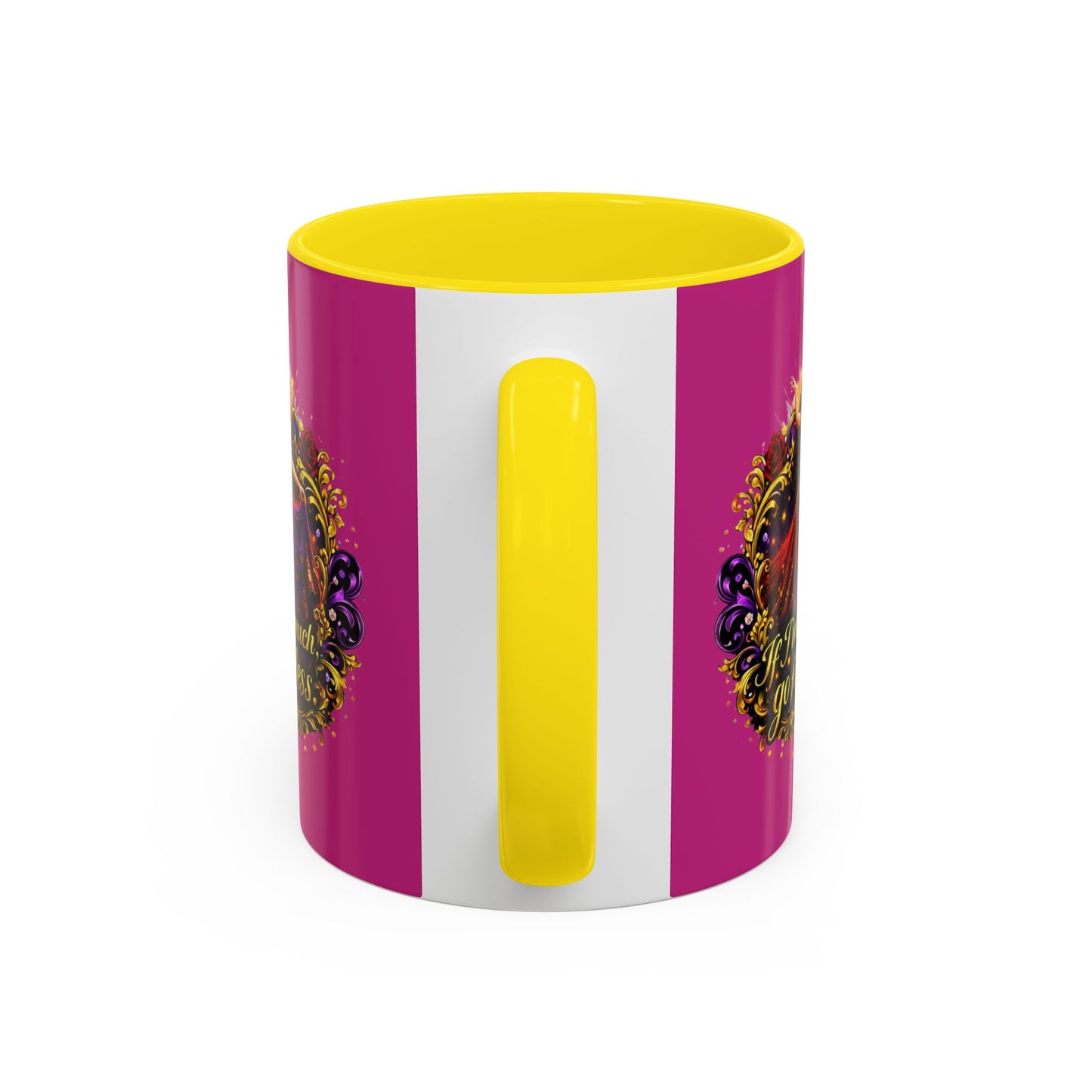 Coffee Mug — 'If I'm Too Much, Go Find Less' Brunette