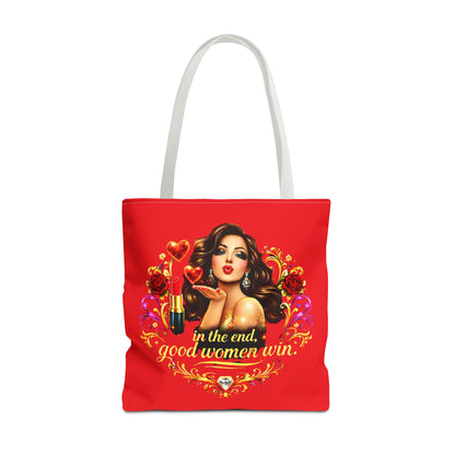 Good Women Win Tote Bag — Brunette