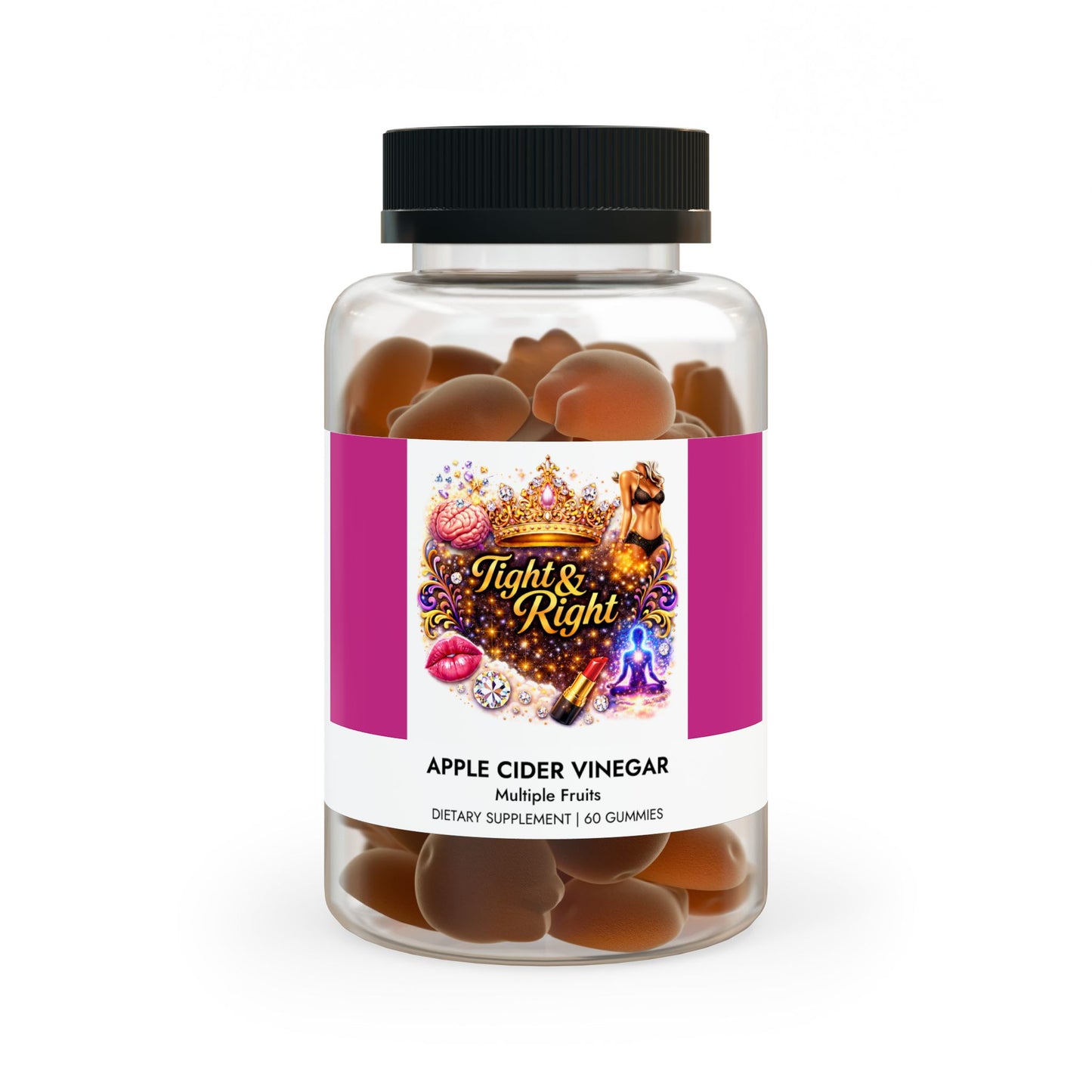 Apple Cider Vinegar Gummies (60 Gummies)