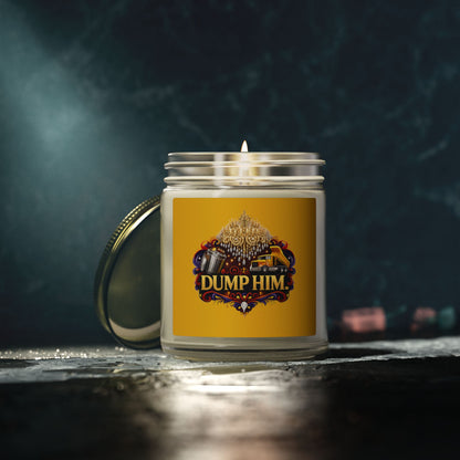 Coconut Apricot Scented Candle — 'Dump Him' Jar (4oz & 9oz)