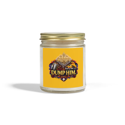Coconut Apricot Scented Candle — 'Dump Him' Jar (4oz & 9oz)