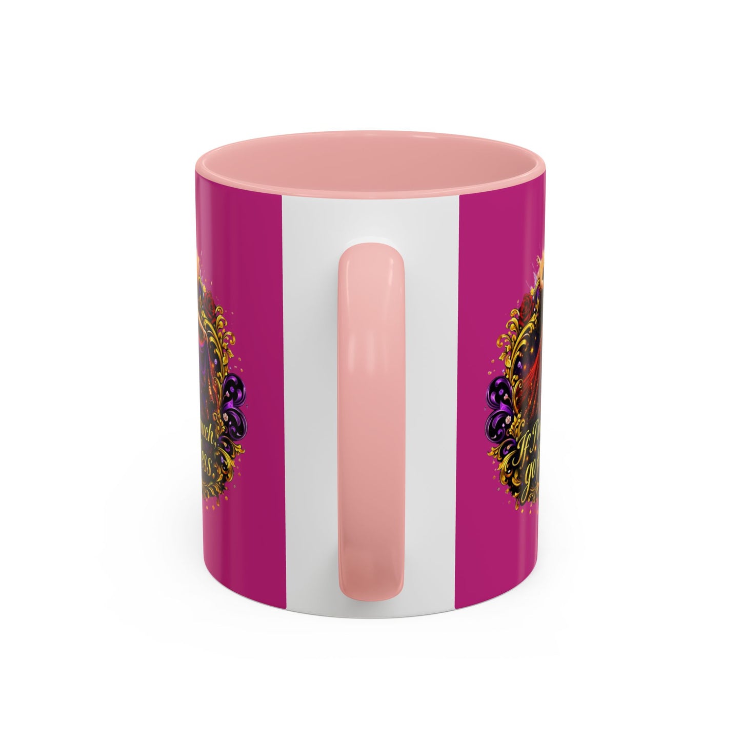 Coffee Mug — 'If I'm Too Much, Go Find Less' Brunette