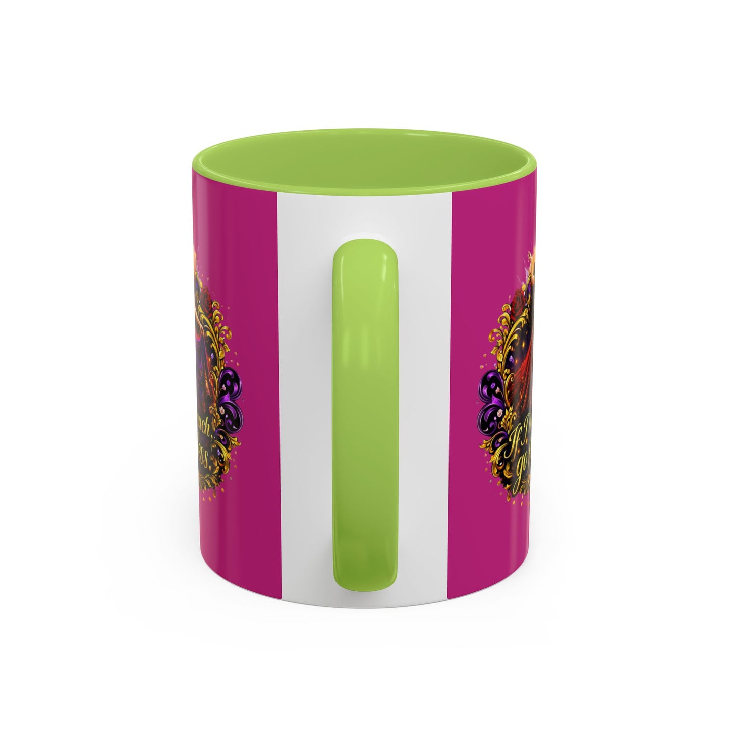 Coffee Mug — 'If I'm Too Much, Go Find Less' Brunette