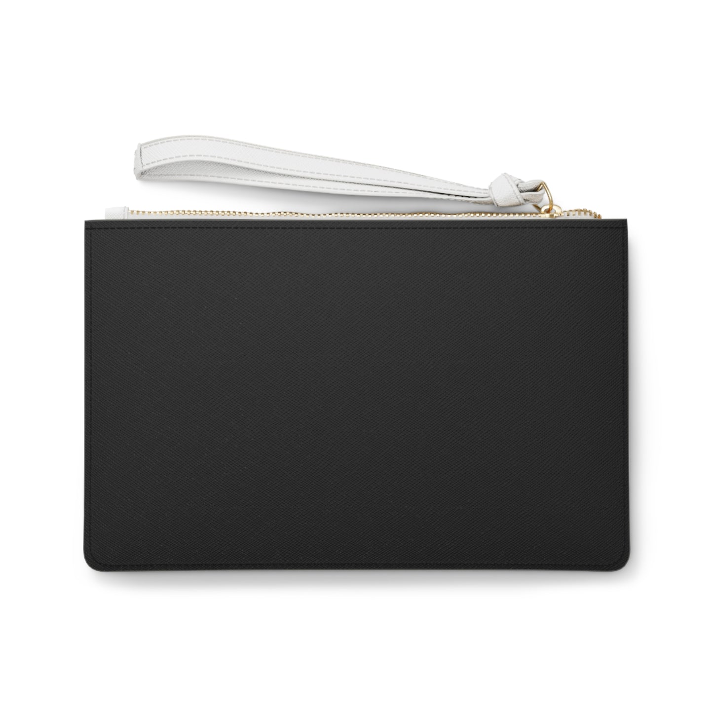 Queen Princess Clutch Bag — "If I'm too much, go find less" Elegant Statement Wristlet Blonde