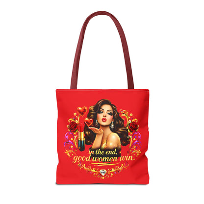 Good Women Win Tote Bag — Brunette