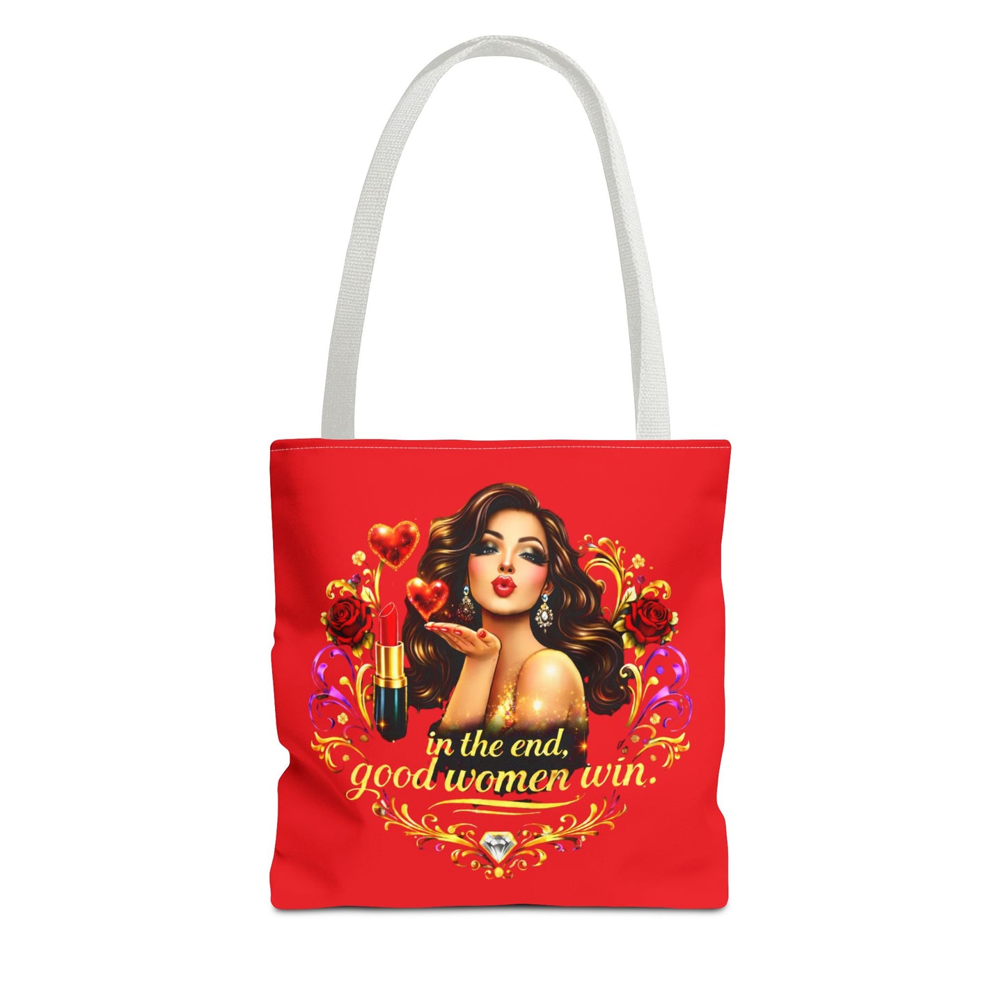 Good Women Win Tote Bag — Brunette