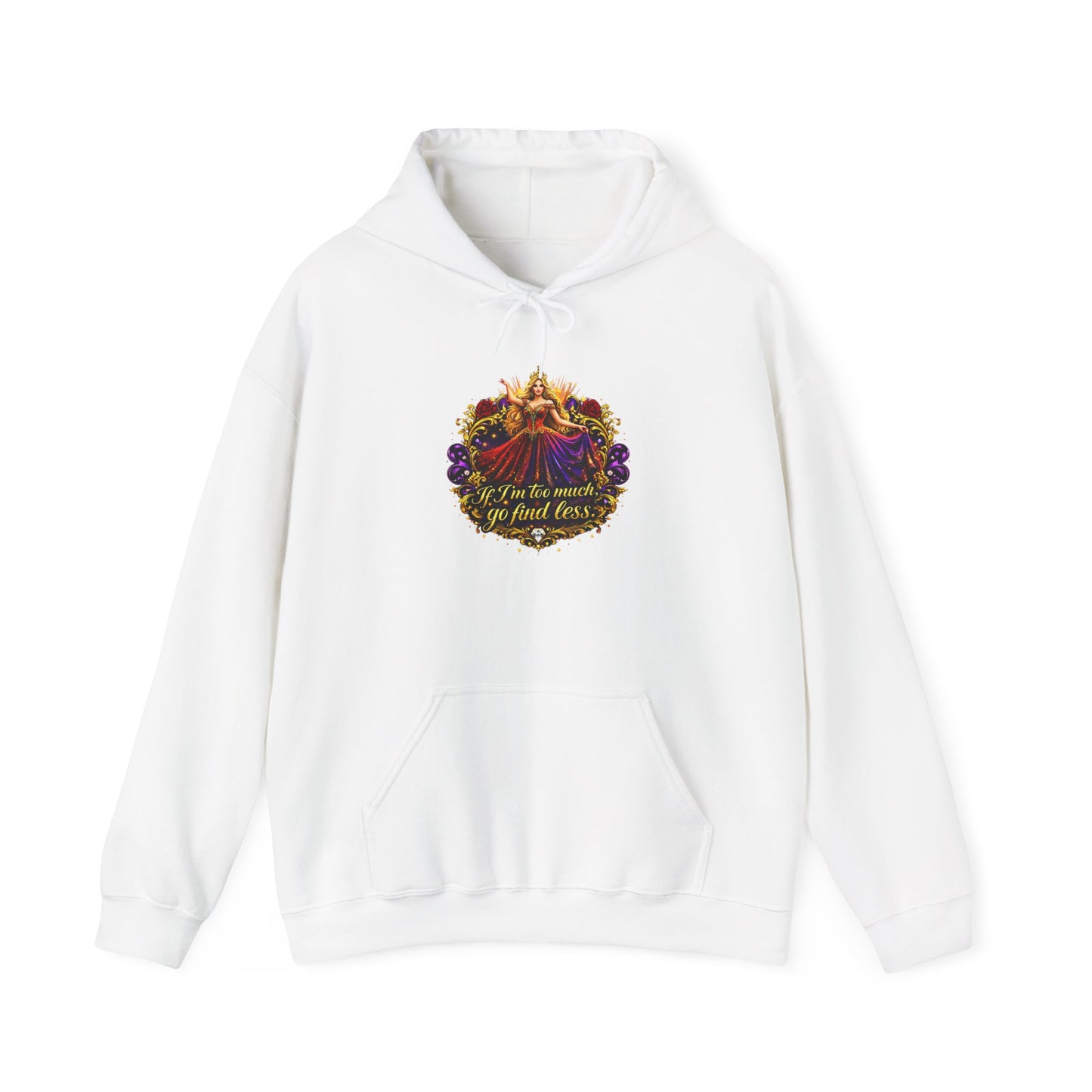 Halloween Pumpkin Fire Hoodie — “Too Cute to Spook” Fall Graphic Sweatshirt