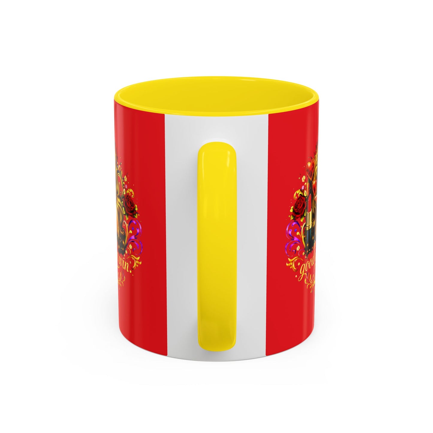 Coffee Mug — “In the End, Good Women Win” BLONDE Retro Glam Accent Mug (11/15 oz)