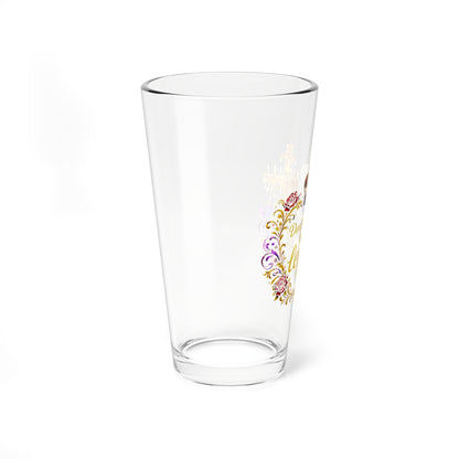 Mixing Glass - "Don't Be a Lady, Be a Legend" 16oz Decorative Cocktail Glass