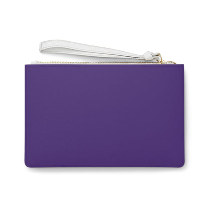 Lioness Energy Clutch Bag — Regal Crowned Lion Cosmetic Wristlet