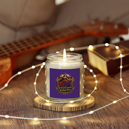 Coconut Apricot Scented Candle — "If I’m too much, go find less" (4oz & 9oz) Brunette